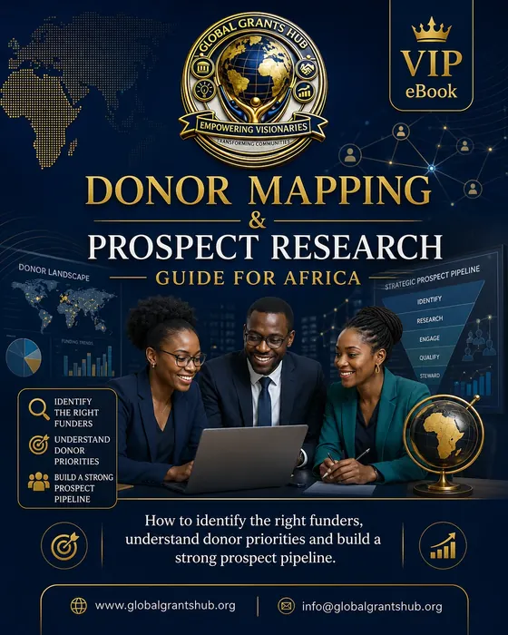 Donor Mapping and Prospect Research Pack cover