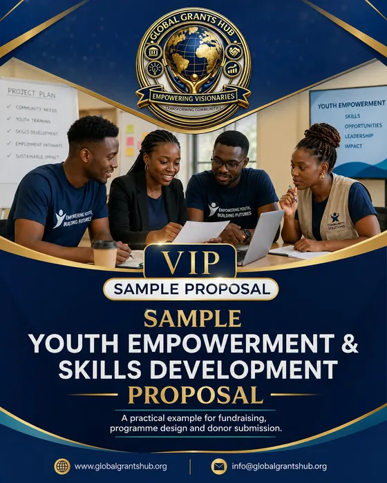 Youth Empowerment Proposal Sample Pack cover