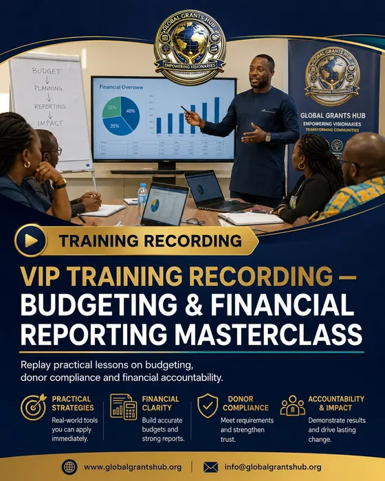 Budgeting and Financial Reporting Masterclass cover