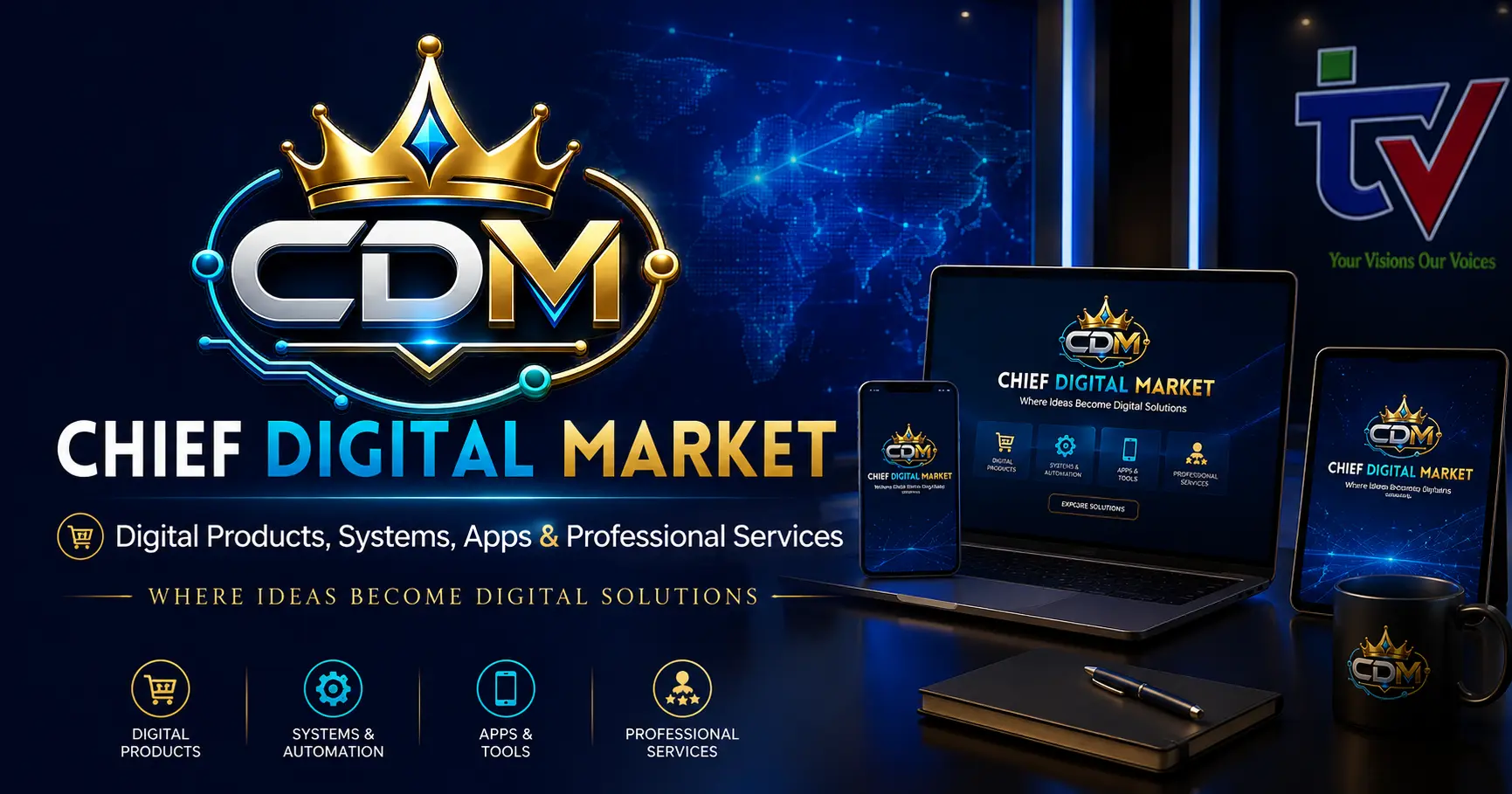 Chief Digital Market Opens “Sell on CDM” Applications for Sellers